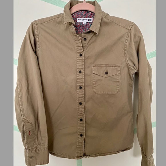 Uniqlo Ines De La Fressange S Button Collar Shirt - Picture 4 of 4